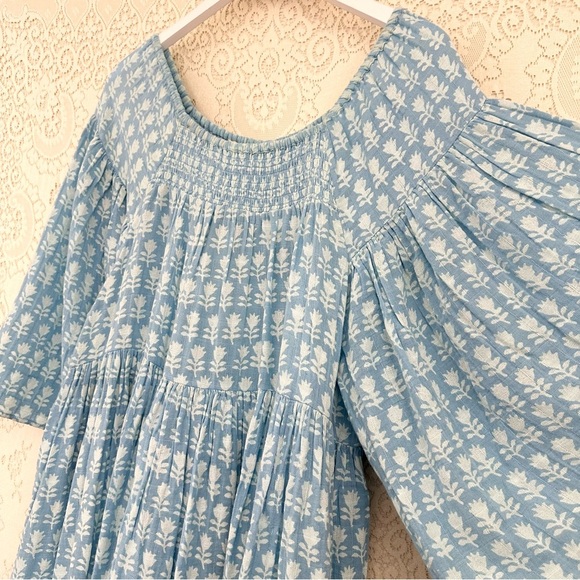 Anaak Amina Blue Bell Maxi Dress - Picture 7 of 14